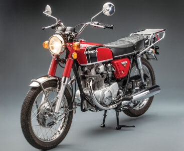 Honda CB350 K4: The Rack Takes Me Back Image